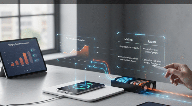Snelladen: Misvattingen, feiten en de acculevensduur